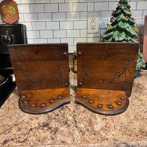 Vintage Handmade Wooden Display/Trinket/Plant Shelves